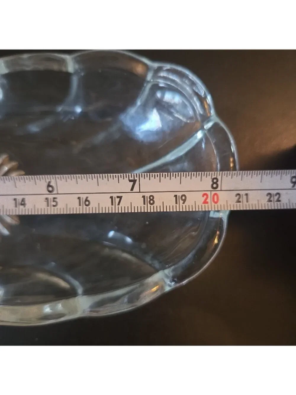 Vintage Banana Split Boat Relish Dish Clear 8